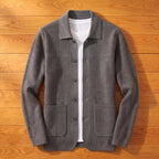 Jacquard Knit Cardigan Jacket