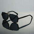 Double Bridge Pilot Sunglasses