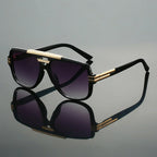 Double Bridge Pilot Sunglasses