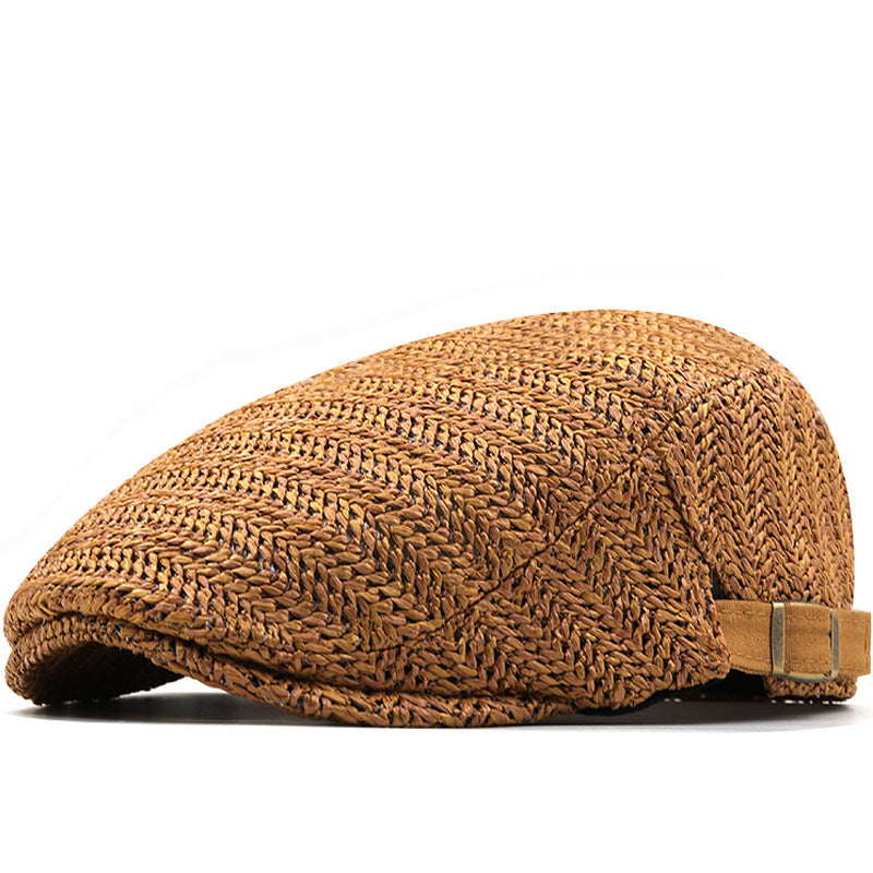 Adjustable Flat Newsboy Cap