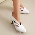 Aldena Leather Heels