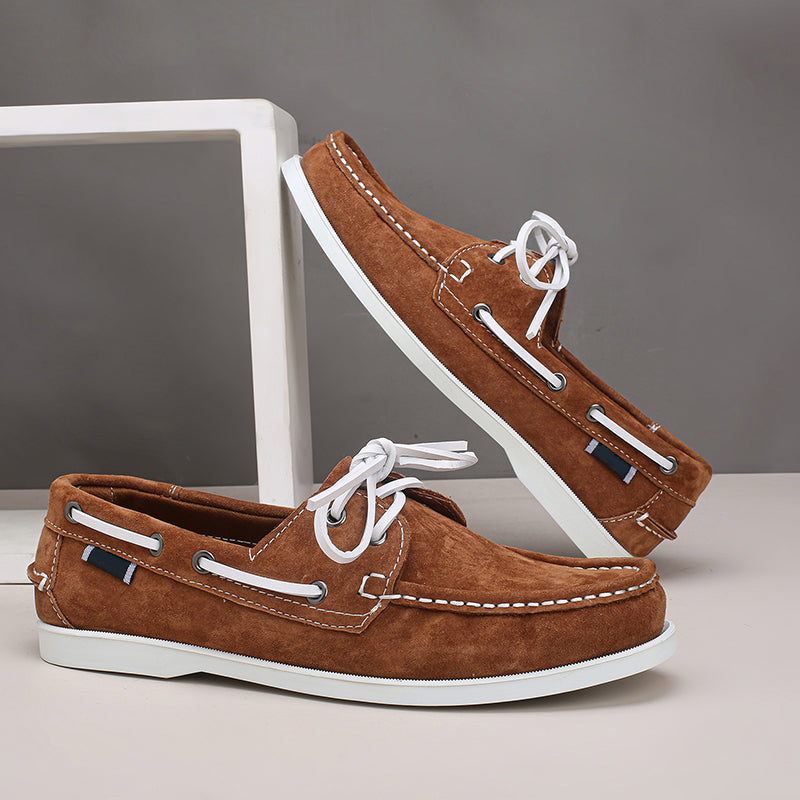 Cape Suede Boat Shoes