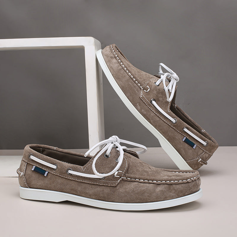 Cape Suede Boat Shoes