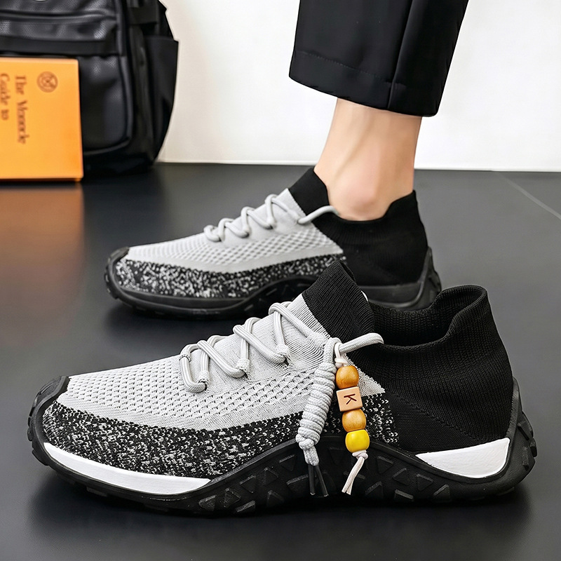 Mesh Slip-On Walking Sneakers