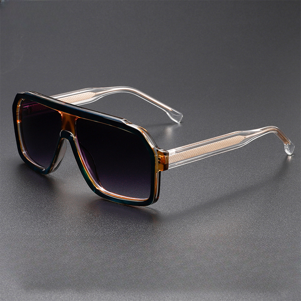 Hendrix Polygon Frame Sunglasses