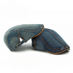 Vintage Denim Beret Cap