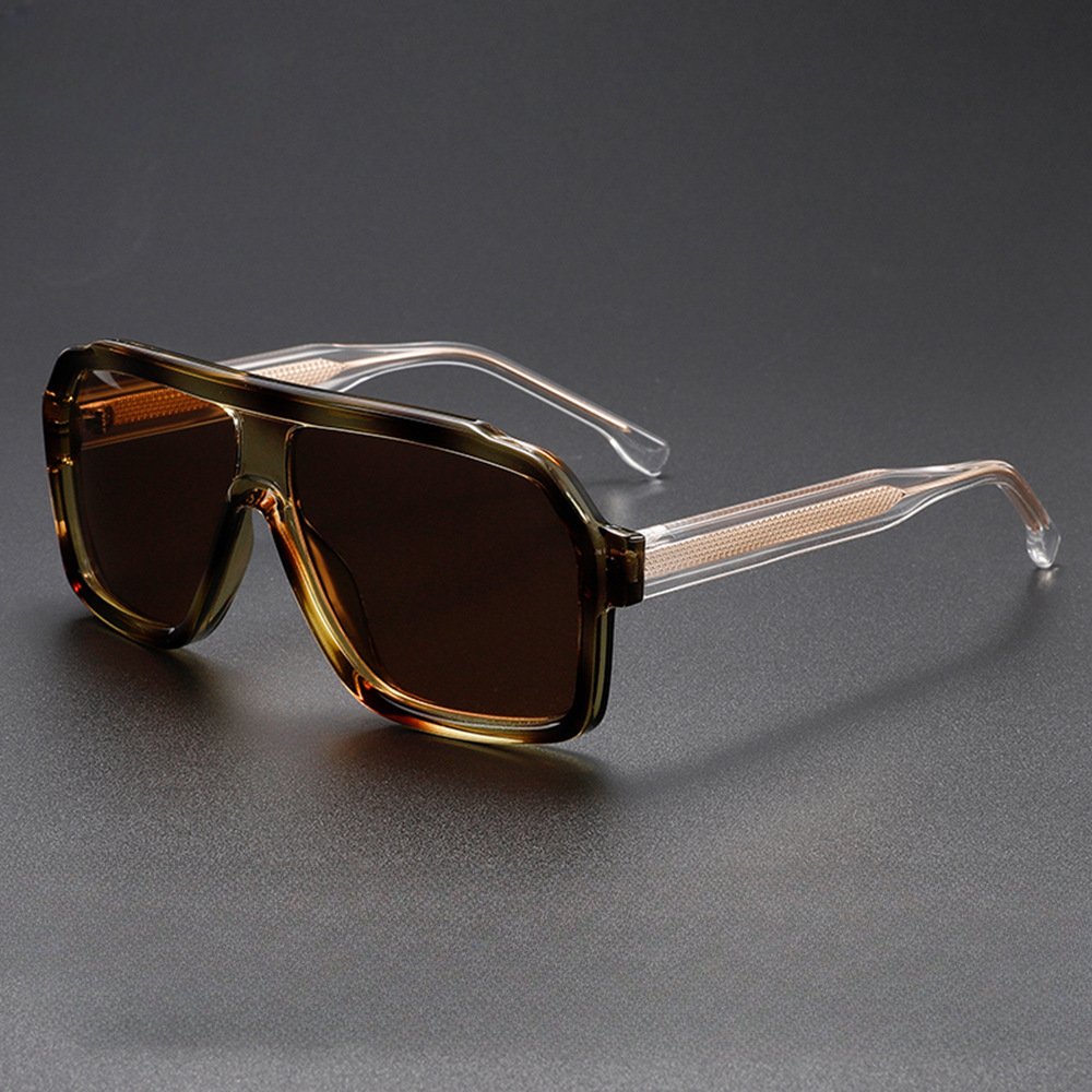 Hendrix Polygon Frame Sunglasses