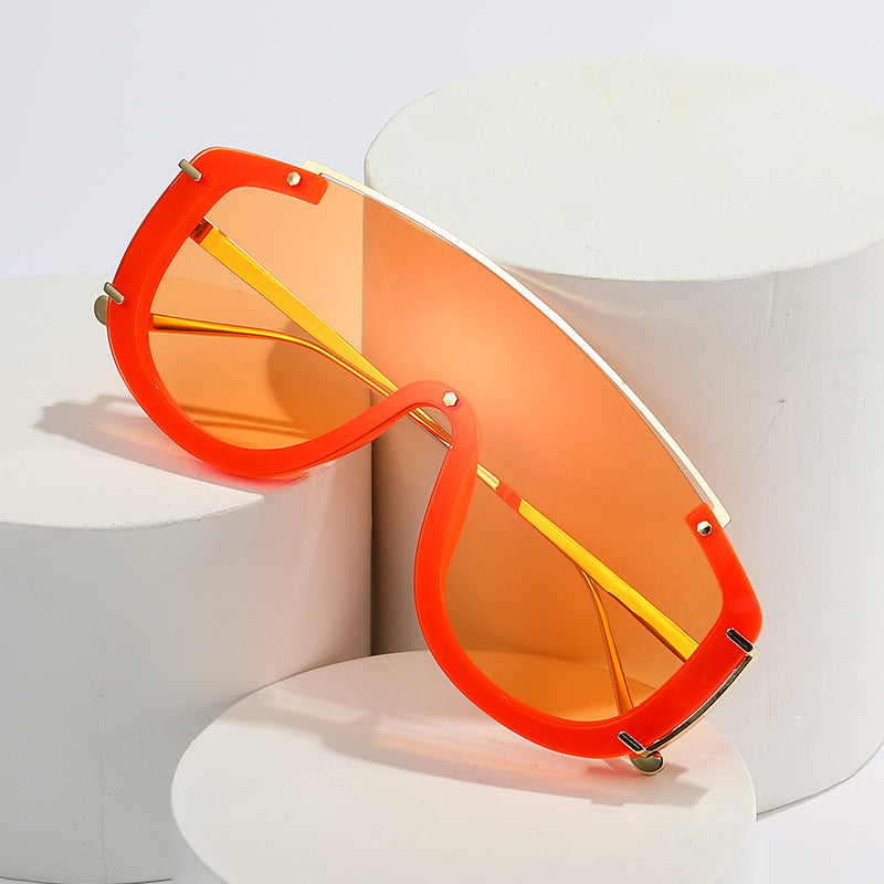 Celina Oversized Shield Sunglasses