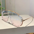 Celina Oversized Shield Sunglasses