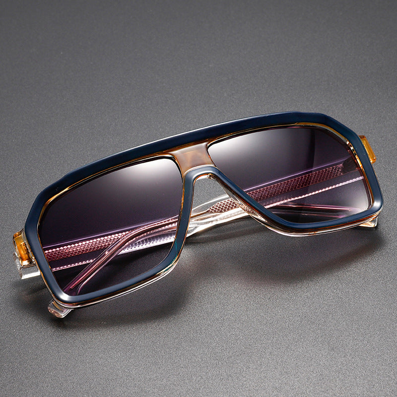Hendrix Polygon Frame Sunglasses