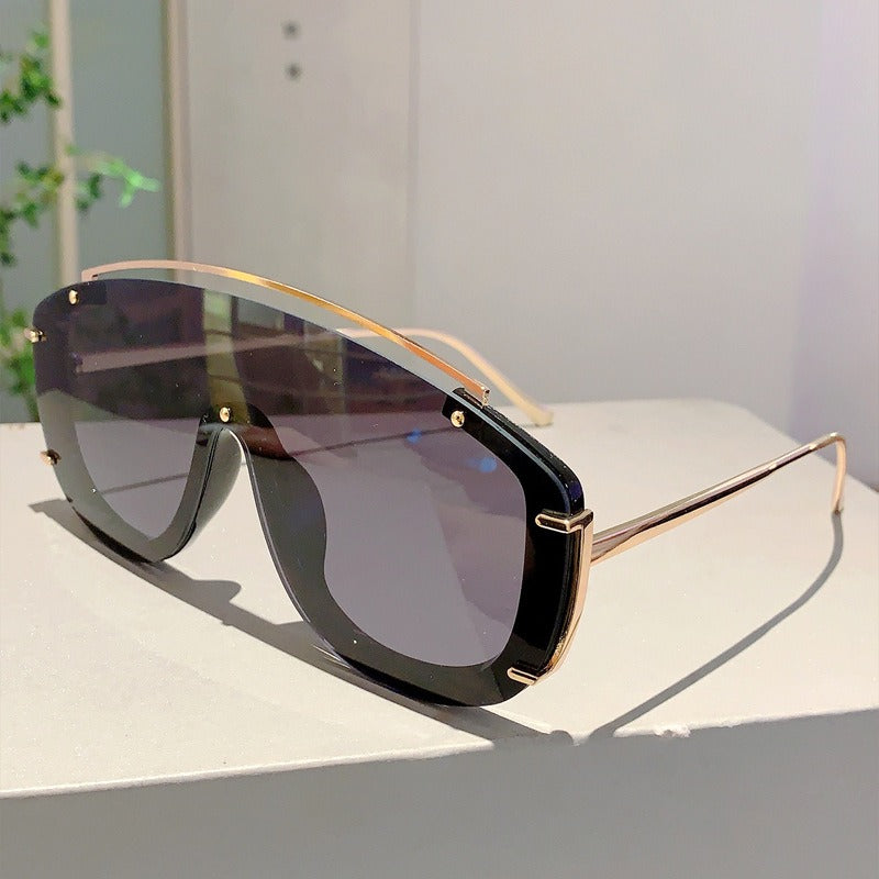 Celina Oversized Shield Sunglasses