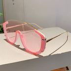 Celina Oversized Shield Sunglasses