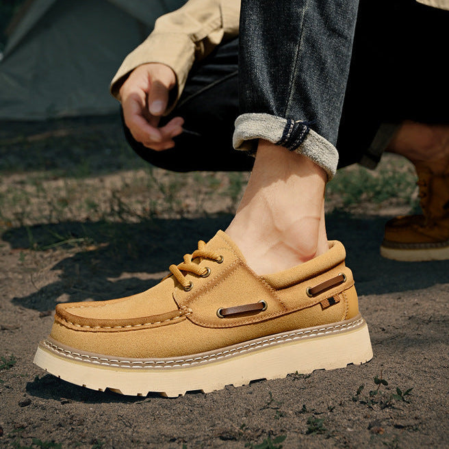 Classic Lace-Up Dress Loafers