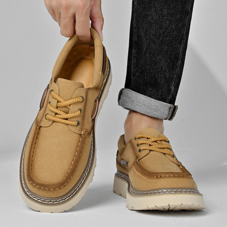 Classic Lace-Up Dress Loafers