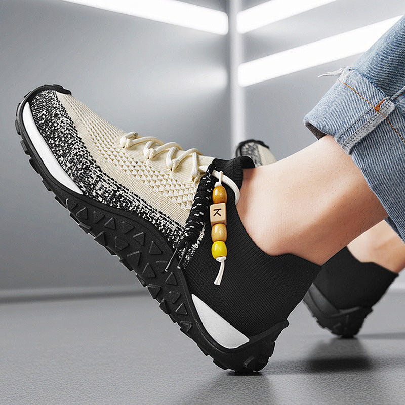 Mesh Slip-On Walking Sneakers