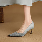 Valea Genuine Leather Heels
