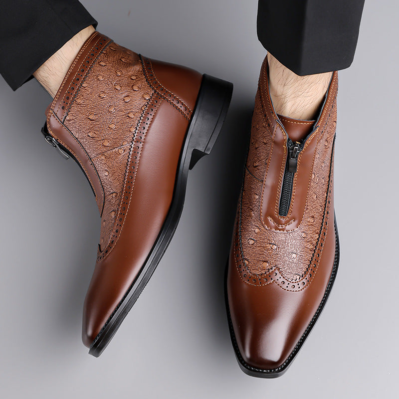 Premium Split Leather Boots