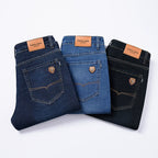Casual Straight Stretch Jeans