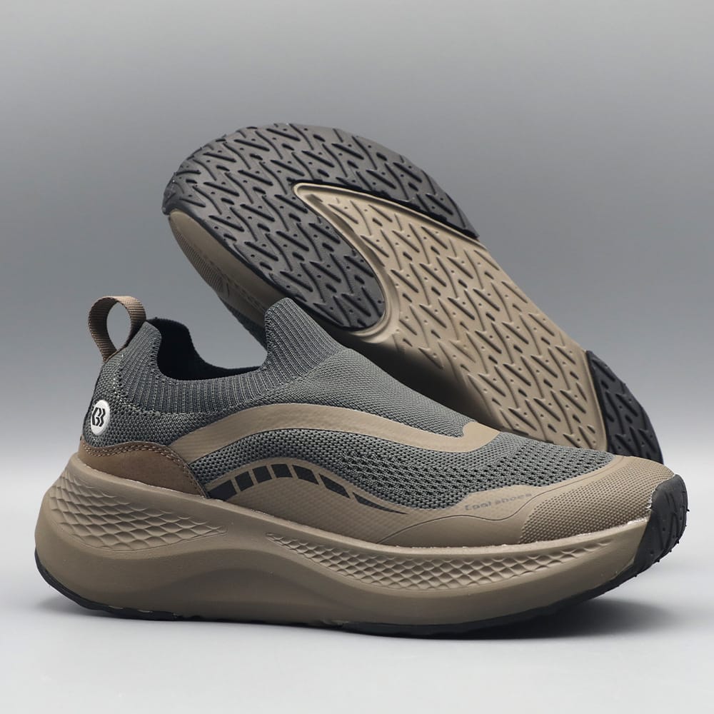 Breathable Knit Chunky Sneakers