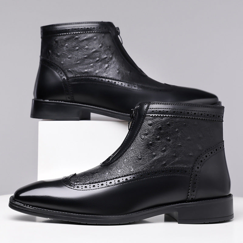 Premium Split Leather Boots