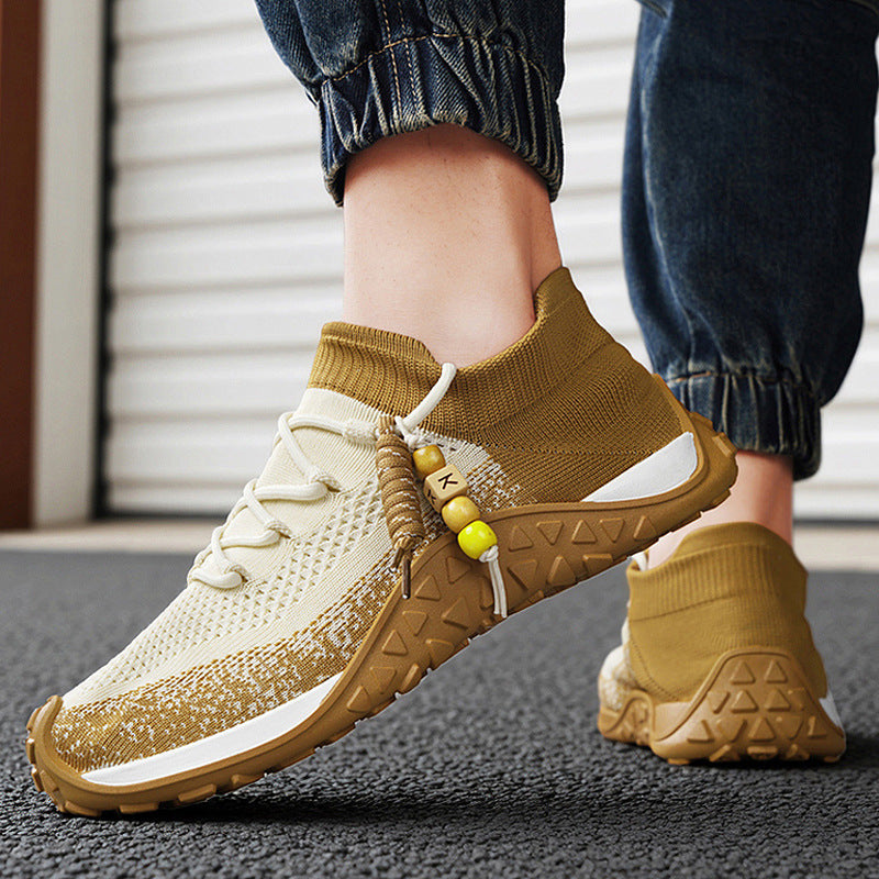Mesh Slip-On Walking Sneakers
