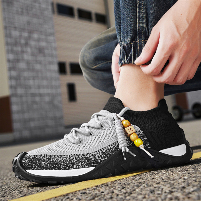 Mesh Slip-On Walking Sneakers