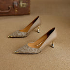 Valea Genuine Leather Heels