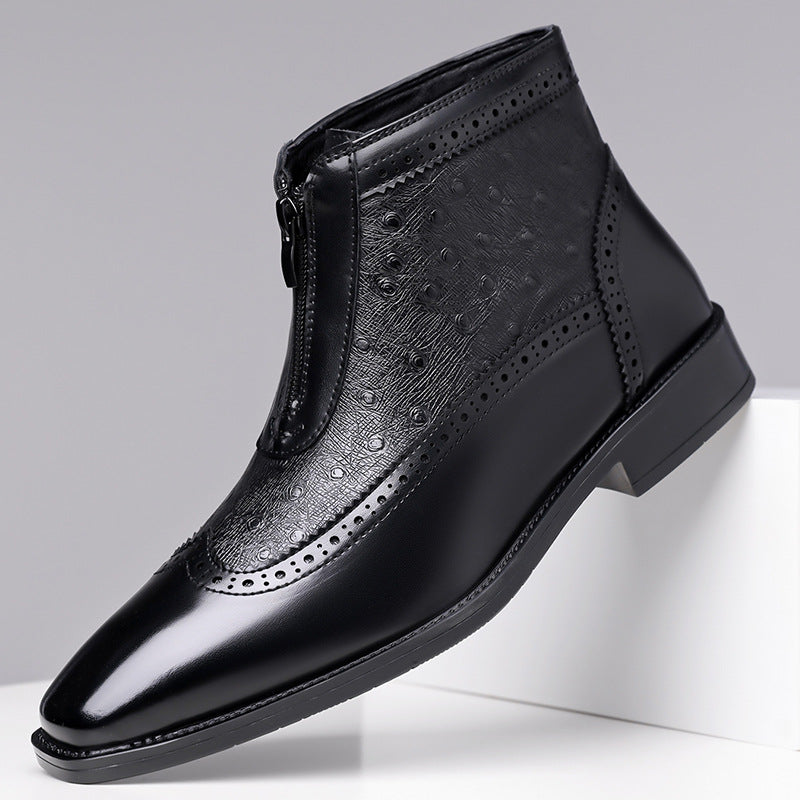 Premium Split Leather Boots