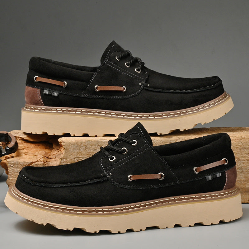 Classic Lace-Up Dress Loafers