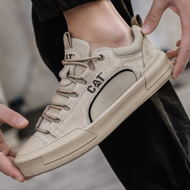 UrbanEdge Leather Sneakers