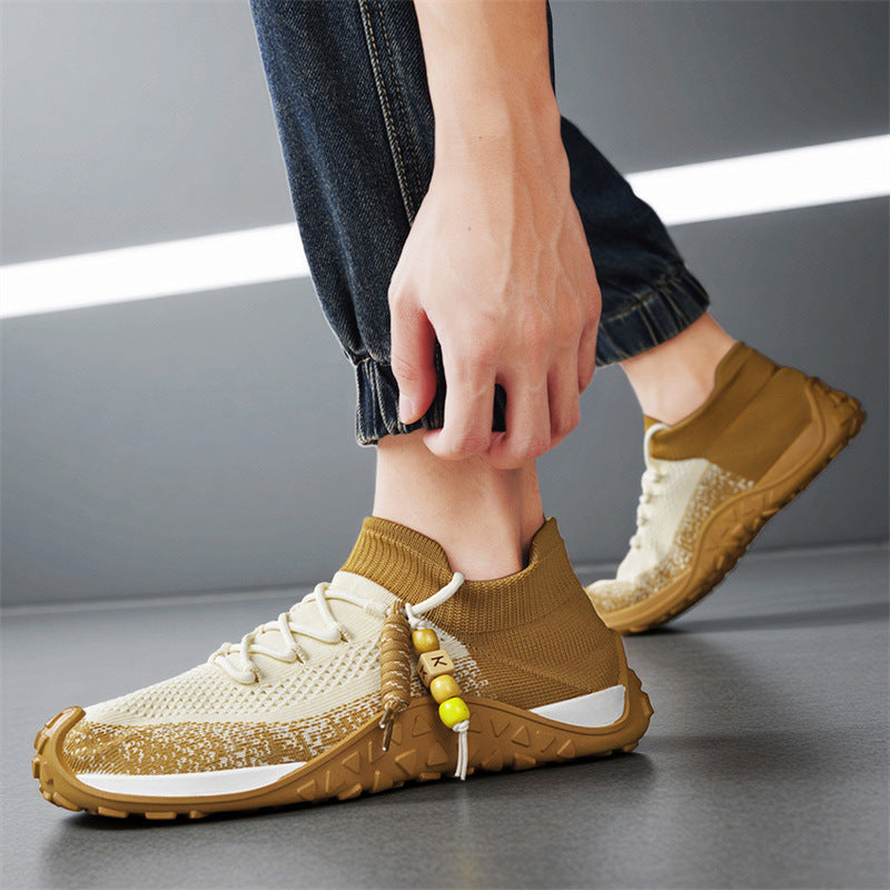 Mesh Slip-On Walking Sneakers