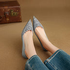 Valea Genuine Leather Heels