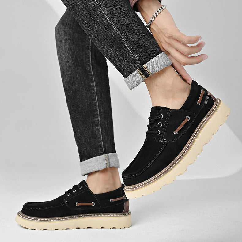 Classic Lace-Up Dress Loafers