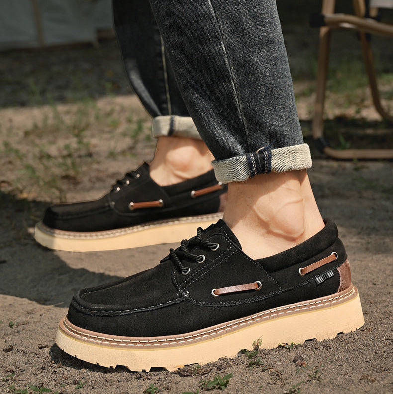 Classic Lace-Up Dress Loafers