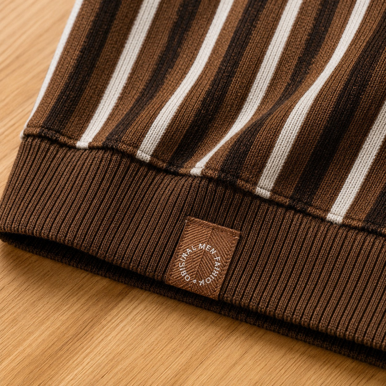 Silk Striped Polo Shirt