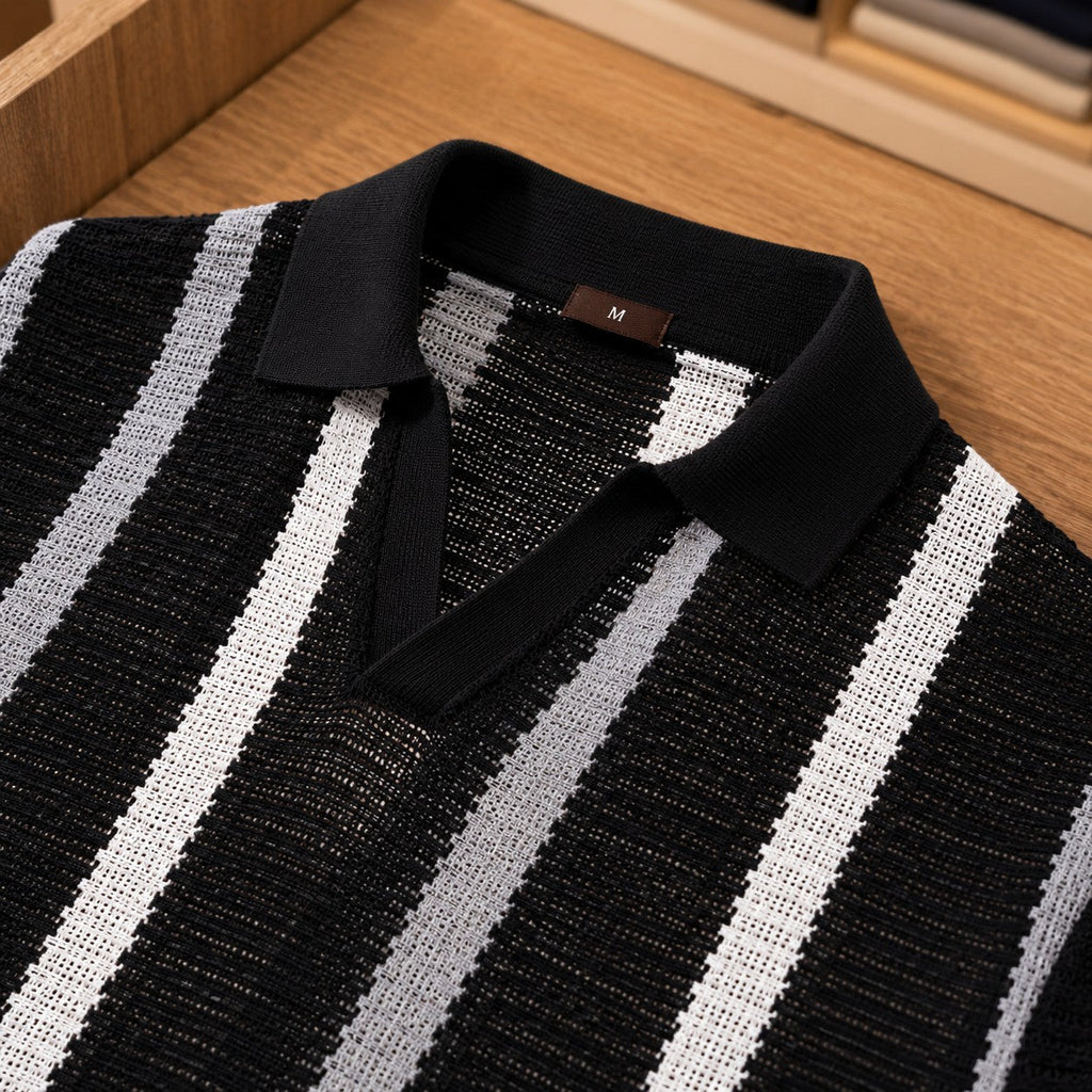 Men’s Ribbed Knit Shirt
