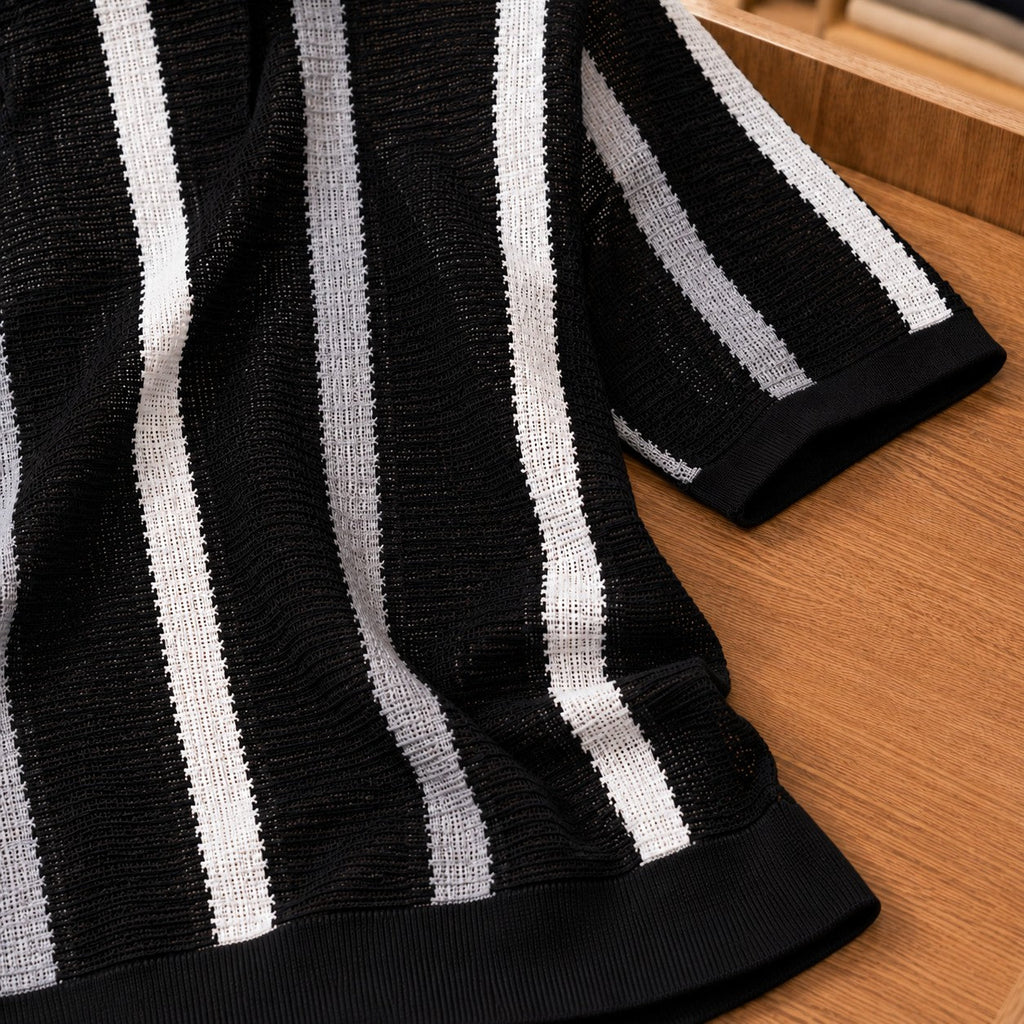 Men’s Ribbed Knit Shirt