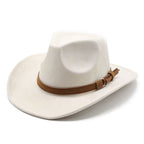 Wool Blend Wide Brim