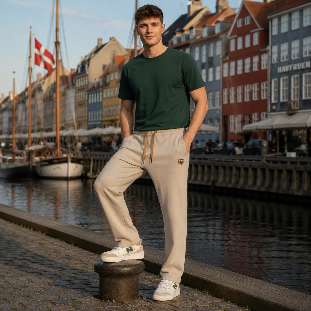 Casual Straight Fit Trousers