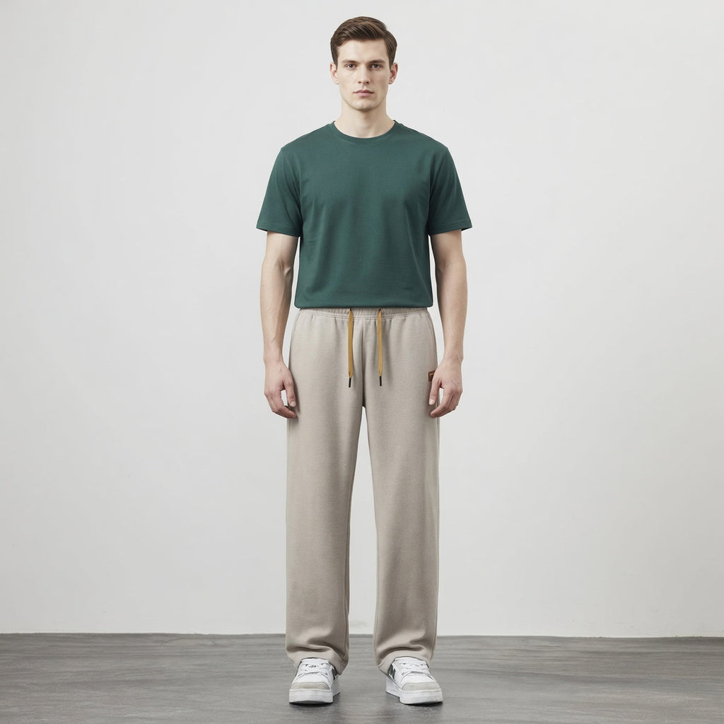 Casual Straight Fit Trousers