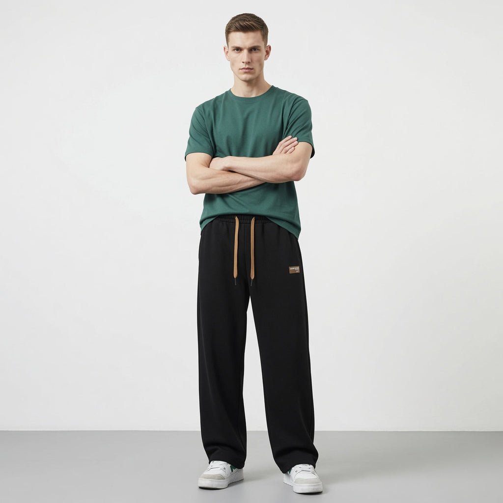 Casual Straight Fit Trousers