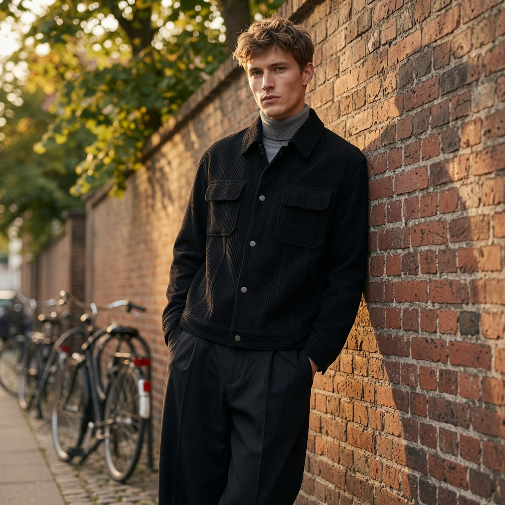 Men's Lightweight Casual Zip Jacket