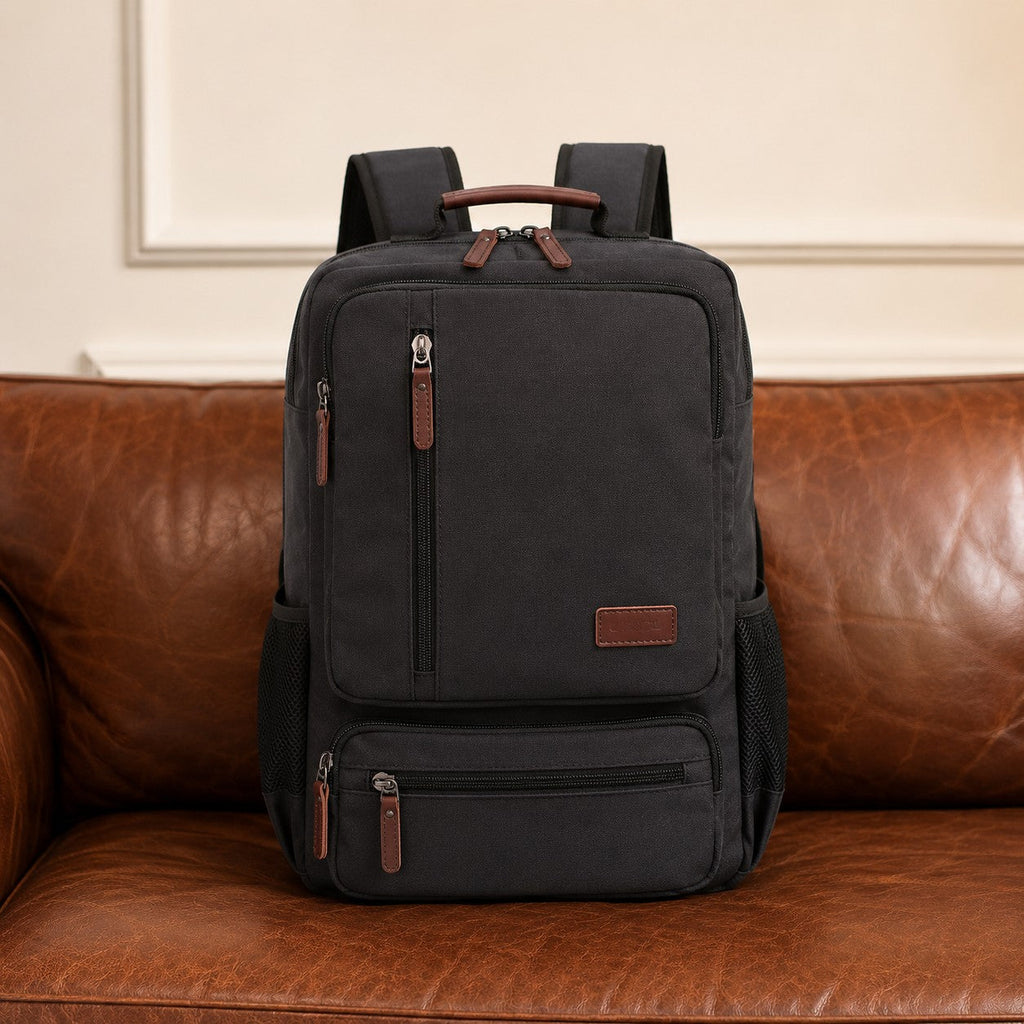 Vintage Canvas Laptop Backpack