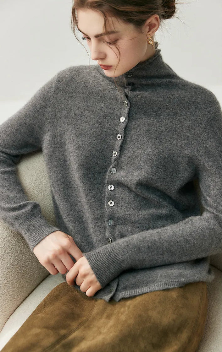 Fluffy Knit Sweater Coat