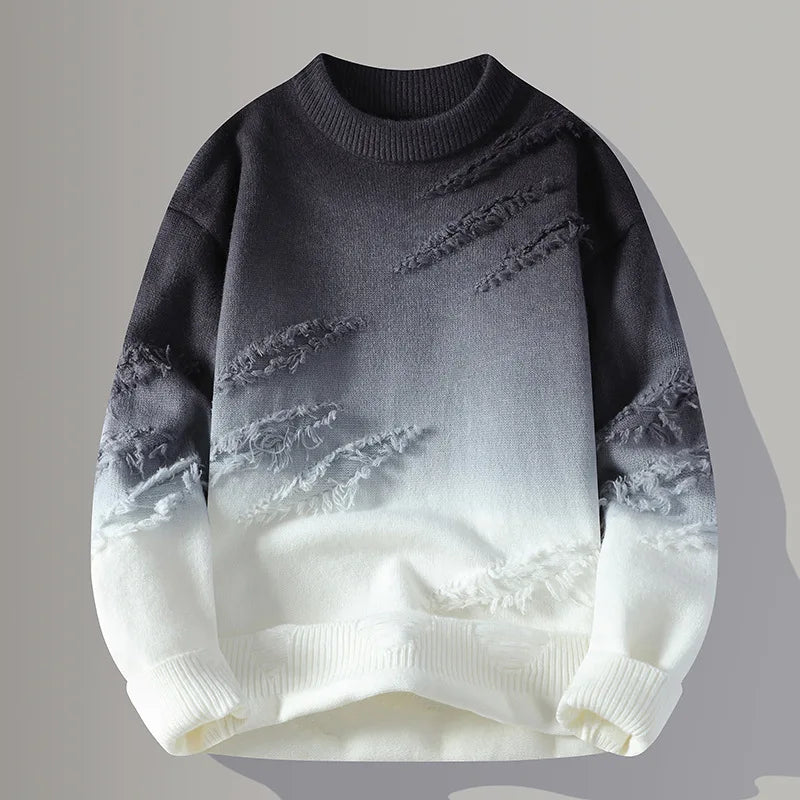 Classic O-Neck Knit Sweater