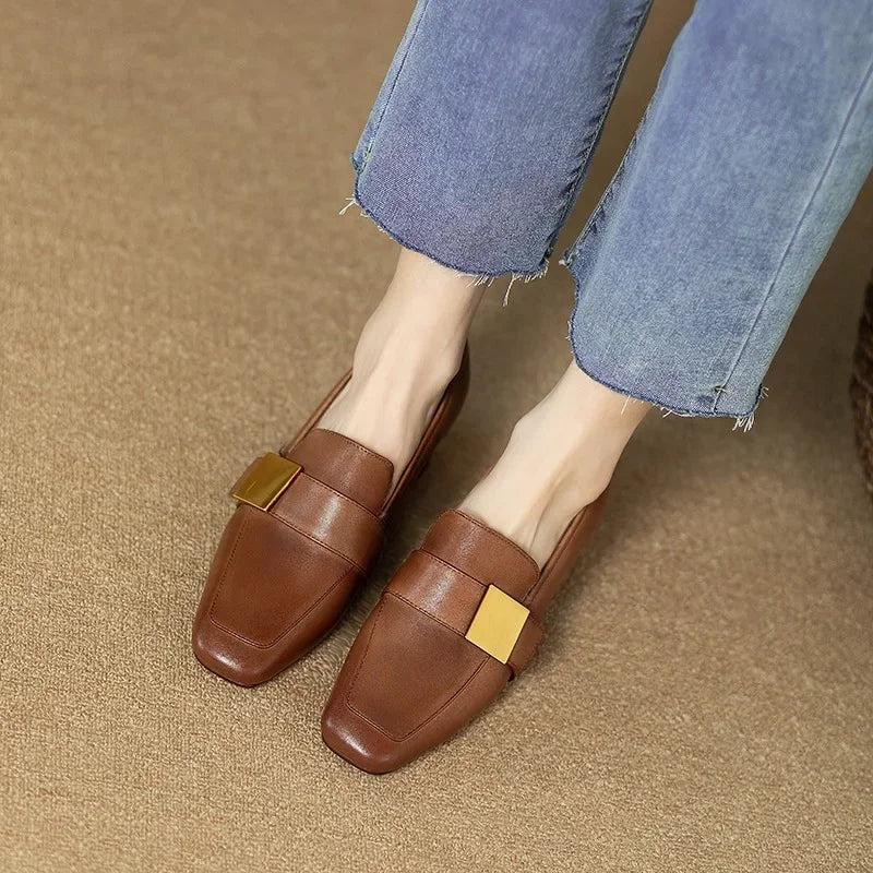Elegant Thick Heel Shoes