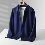 Cashmere Zip Cardigan Jacket