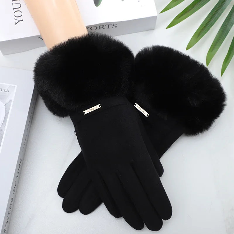 Luxury Plush Touchscreen Gloves