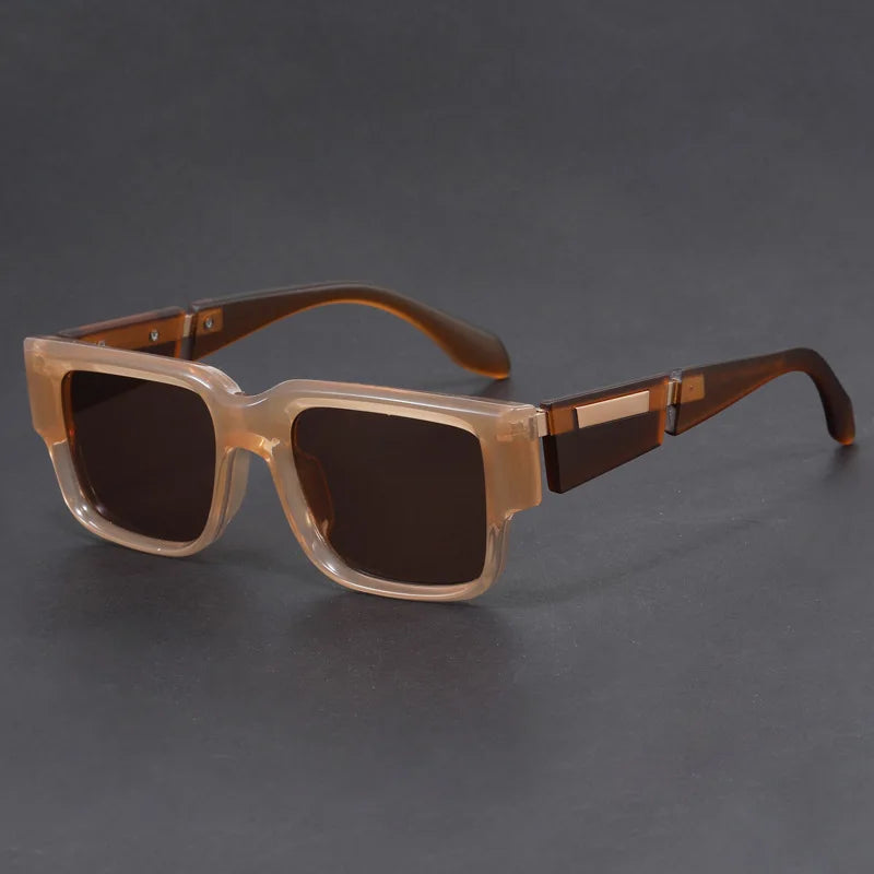 Retro Narrow Frame Sunglasses