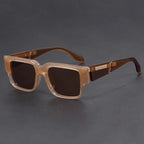 Retro Narrow Frame Sunglasses